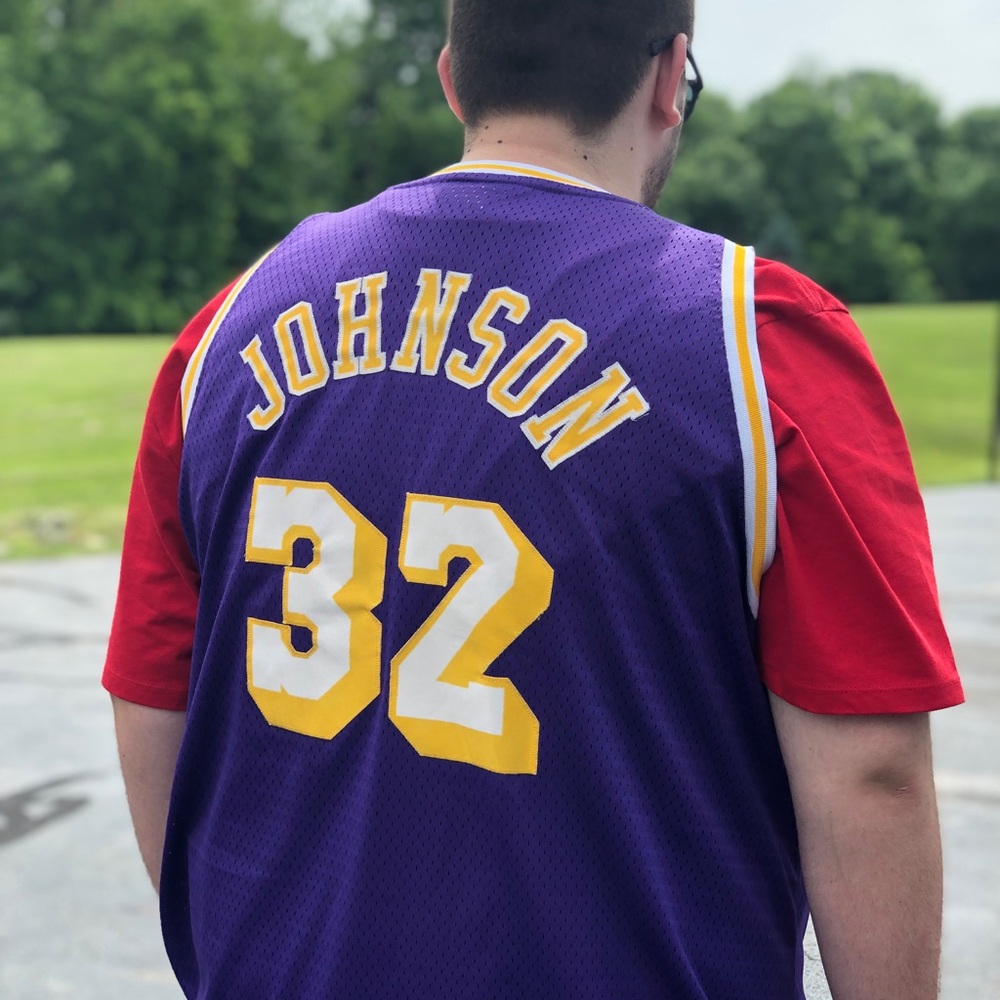 Lakers Magic Johnson Adidas Originals Jersey